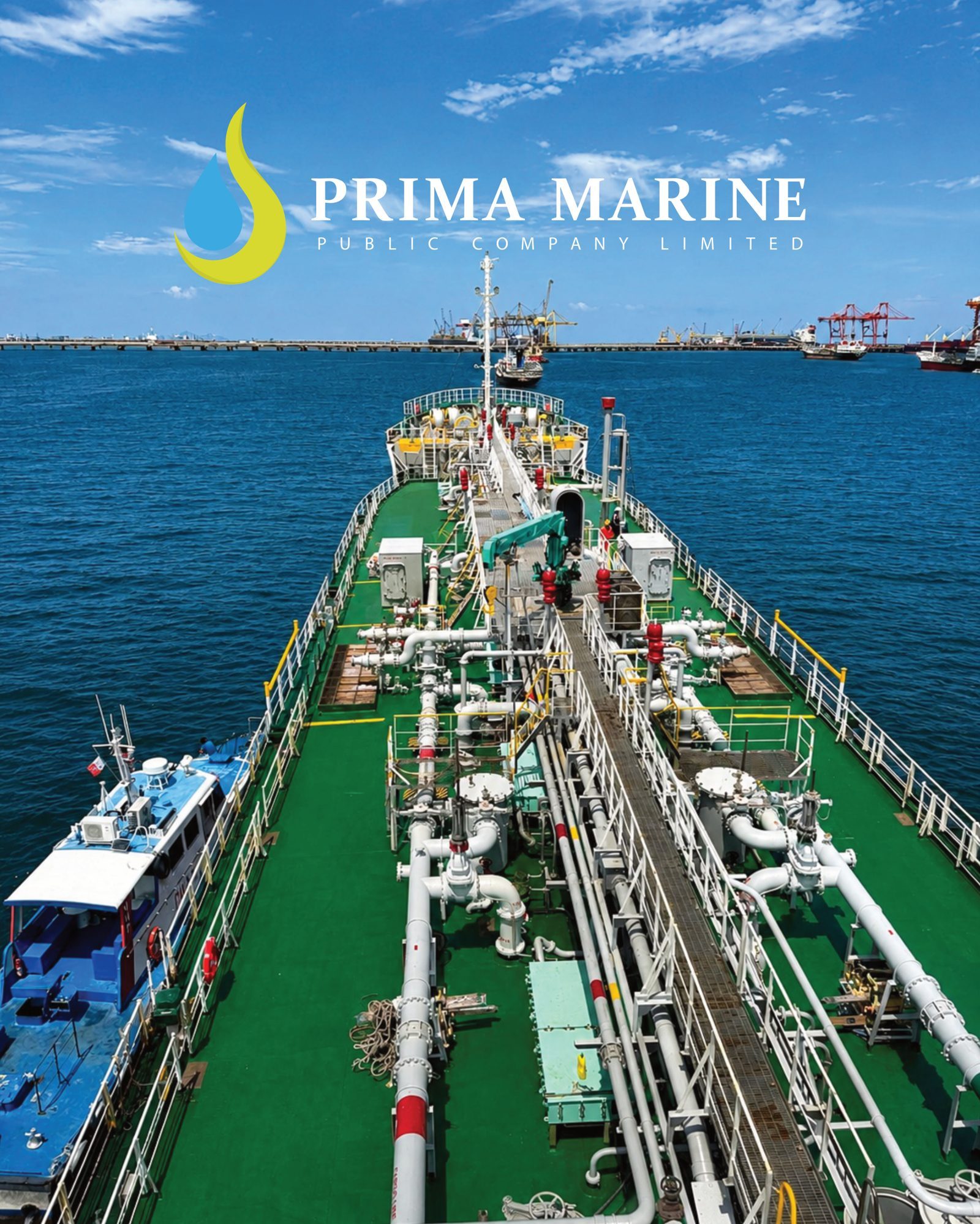 Case study: Prima Marine, a corporate website for a listed marine logistics company
