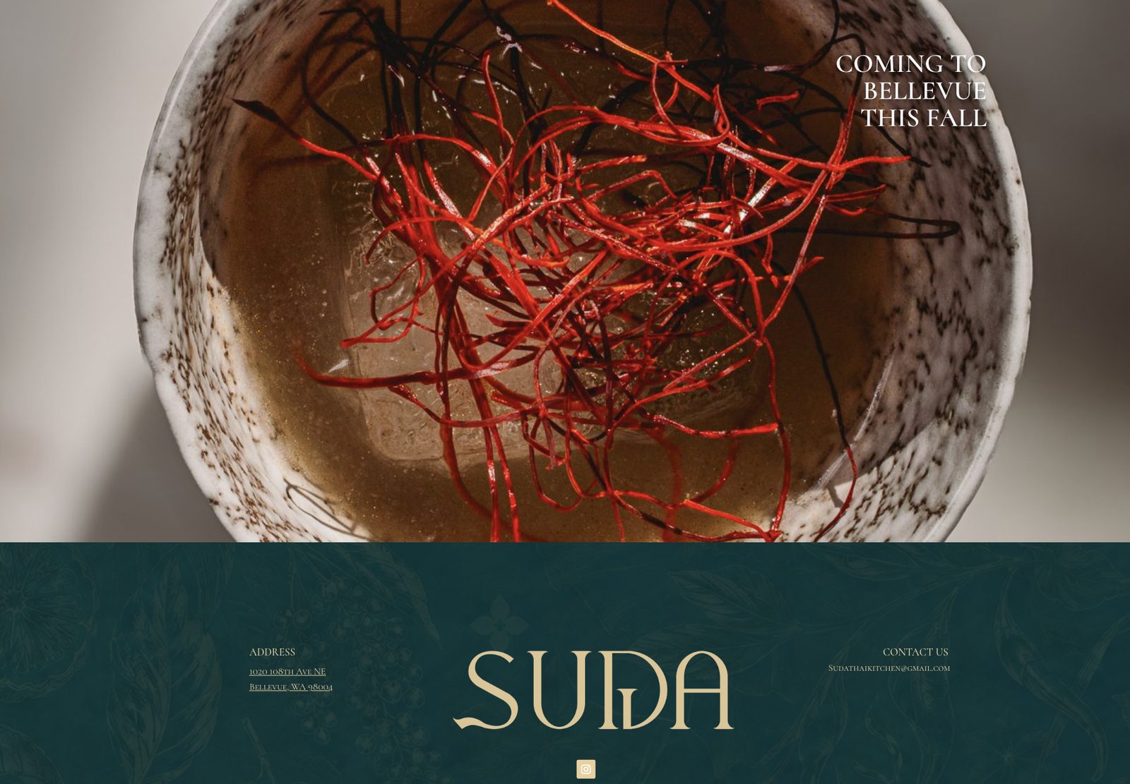 Brand and Website for a Thai Restaurant in the US